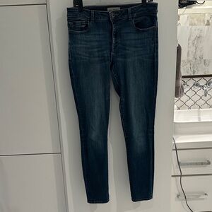 DL1961 Dark Blue Women's Skinny Jeans, size 19